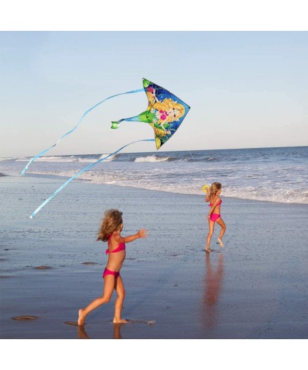 Mermaid Kite for Girls & Kids Easiest to Fly Delta Kite $26.85 - Kites & Wind Spinners