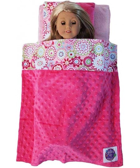 18" Doll Mattress & Bedding Set Pink Floral $40.33 - Dolls