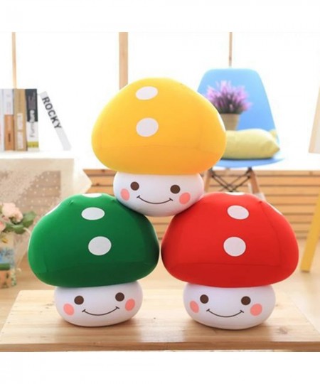 Cute Mushroom Pillows Chubby Mushroom Stuffed Toy 13.8inch(35cm) Super Soft Mushroom Throw Pillow Photo Props Home Decor Item...