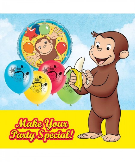 Curious George Party Balloons Bundle | Multicolor Themed Balloons Latex & Foil | Kids Birthday Party Officially Licensed $18....