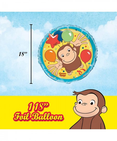 Curious George Party Balloons Bundle | Multicolor Themed Balloons Latex & Foil | Kids Birthday Party Officially Licensed $18....