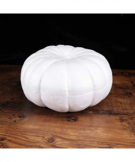 3Pcs Foam Pumpkins for Crafts Simulation Pumpkin Decoration Halloween Harvest Thanksgiving Party Centerpieces (2Pcs 13CM + 1P...