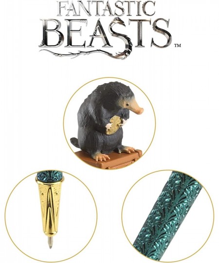 Fantastic Beasts Niffler Pen - 8in (21cm) Mini Sculpture atop Ballpoint Pen - Officially Licensed Fantastic Beasts Film Set M...