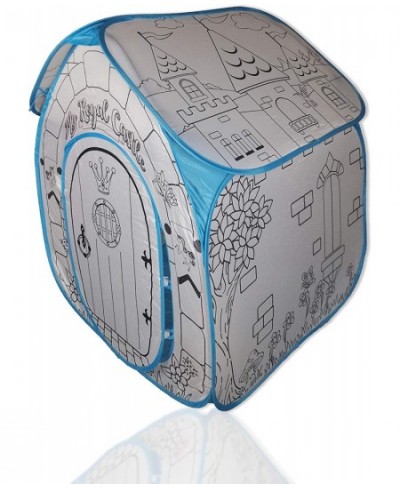 Color Your Own Tent for Kids - Indoor Playhouse Pop Up Tent for Boys and Girl Comes with Six Washable Ink Color Pens $38.22 -...