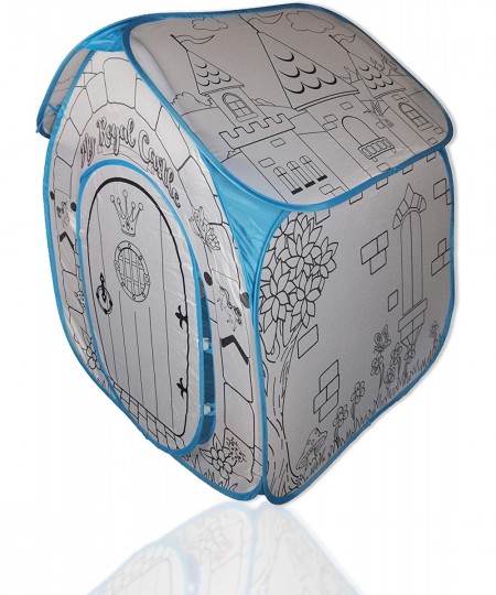 Color Your Own Tent for Kids - Indoor Playhouse Pop Up Tent for Boys and Girl Comes with Six Washable Ink Color Pens $38.22 -...