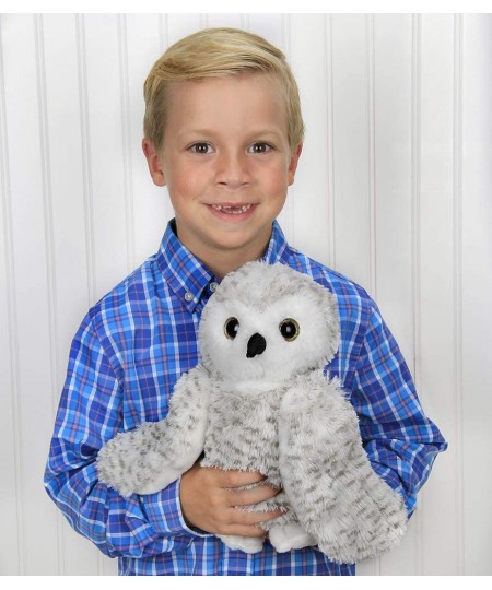 Bearington Owlfred Plush Stuffed Animal White Snowy Owl 11 inches $40.39 - Stuffed Animals & Teddy Bears