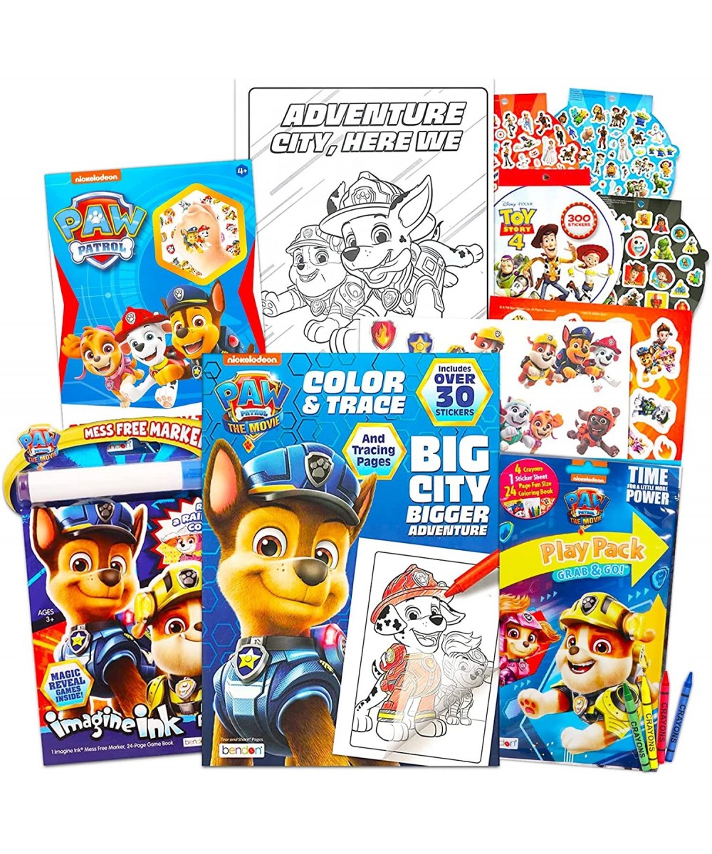 Paw Patrol Coloring Book Super Set - Paw Patrol Bundle with Imagine Ink Color and Trace Book Stickers Tattoos | Paw Patrol Pa...