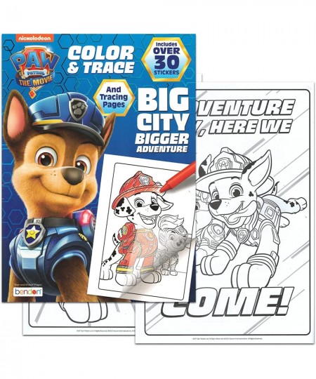 Paw Patrol Coloring Book Super Set - Paw Patrol Bundle with Imagine Ink Color and Trace Book Stickers Tattoos | Paw Patrol Pa...