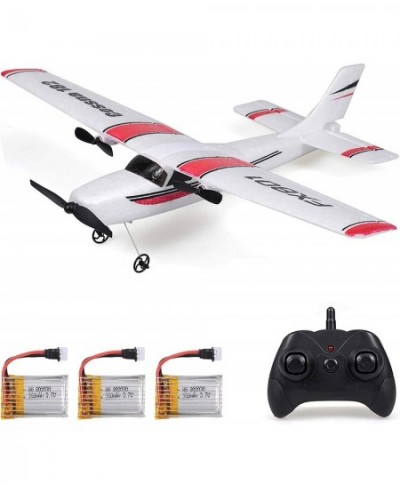 FX801 RC Airplane 2.4GHz 2CH Remote Control Airplane Cessna 182 Model RC Plane Fixed Wing RC Aircraft Easy to Fly RC Glider T...