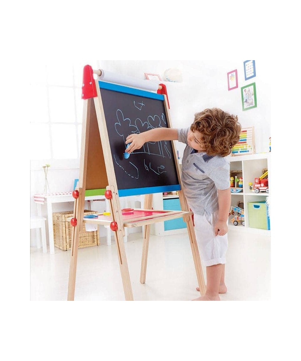 Award Winning All-in-One Wooden Kid's Art Easel with Paper Roll and Accessories Cream L: 18.9 W: 15.9 H: 41.8 inch $115.82 - ...