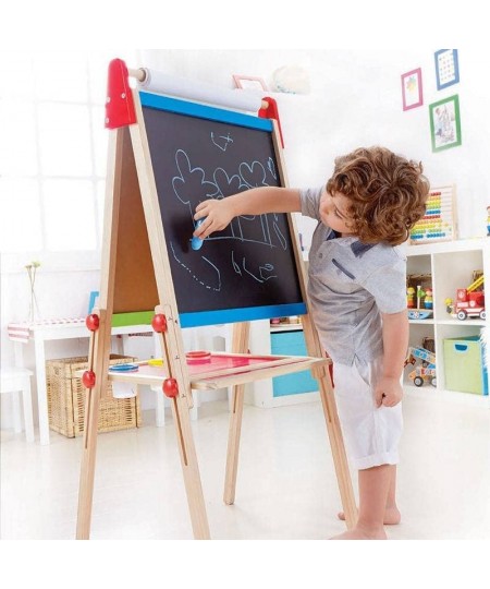 Award Winning All-in-One Wooden Kid's Art Easel with Paper Roll and Accessories Cream L: 18.9 W: 15.9 H: 41.8 inch $115.82 - ...