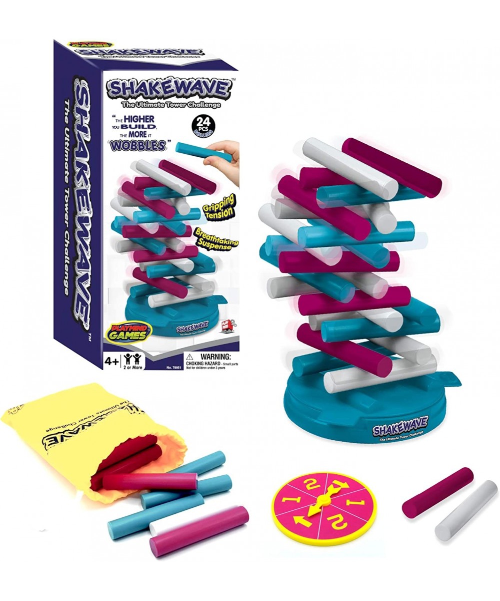 Shakewave - The Ultimate Stacking Blocks Game Challenge. Stack Rollers to Build A Tower As High As Possible On A Rotating Bas...