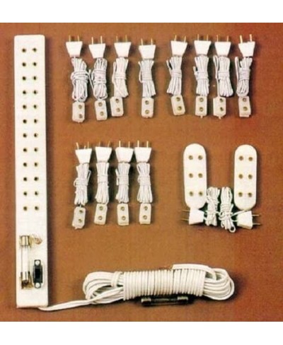 Dollhouse Miniature 1:12 Scale 12v Wiring Set 15 pc $78.41 - Dollhouse Accessories