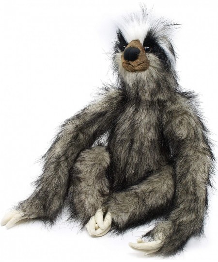 Shlomo The Three-Toed Sloth - 18 Inch Super Realistic Large Stuffed Animal Plush Toy with Magnetic Paws - by Tiger Tale Toys ...