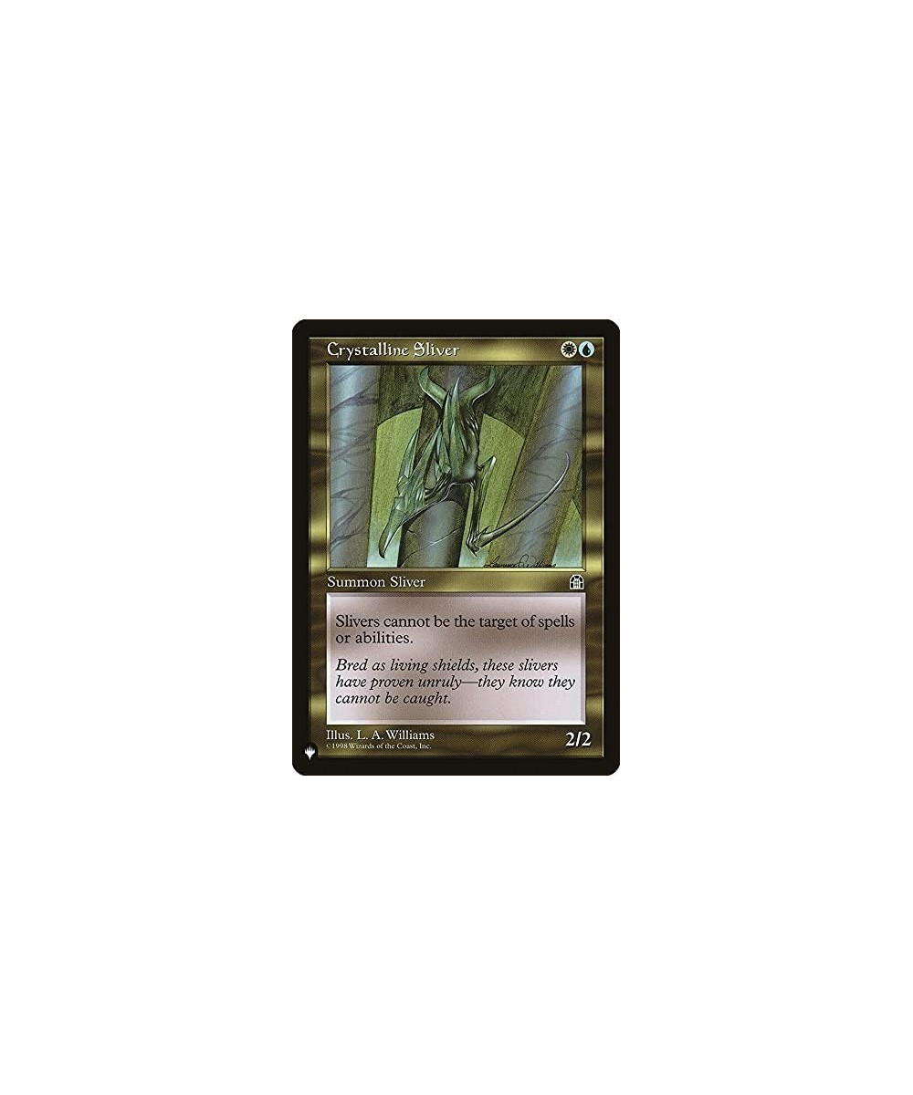 Magic: the Gathering - Crystalline Sliver - The List $27.02 - Trading Cards & Accessories