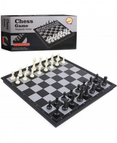 Large Foldable 14"x 14" Table Size Magnetic Chess with Magnetic Playing Pieces $33.71 - Board Games